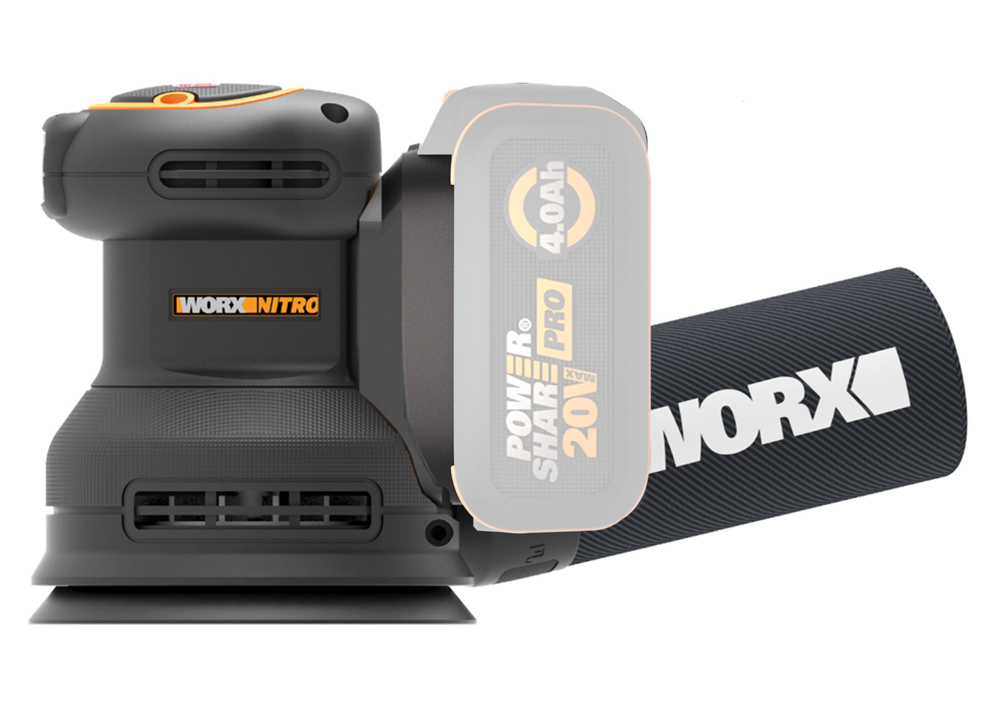 Worx WX823.9 Multilijadora 20V BL NITRO (S/bat)